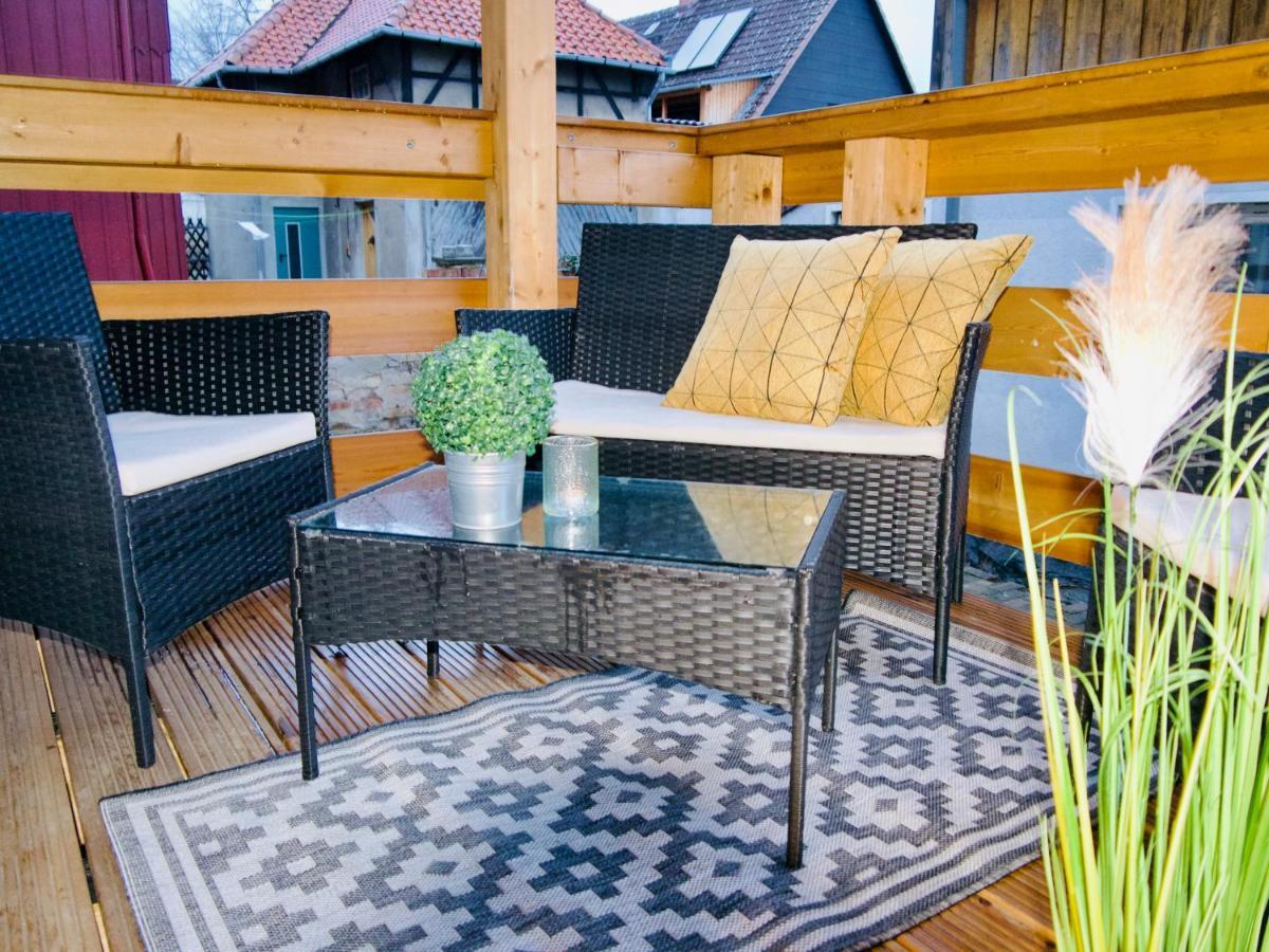 Fewo Fichte Mit Balkon #Netflix #Innestadtnaehe Von Harztraveler Бад-Гарцбург Экстерьер фото